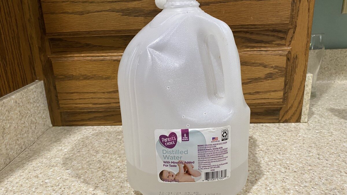 Distilled water best sale for babies